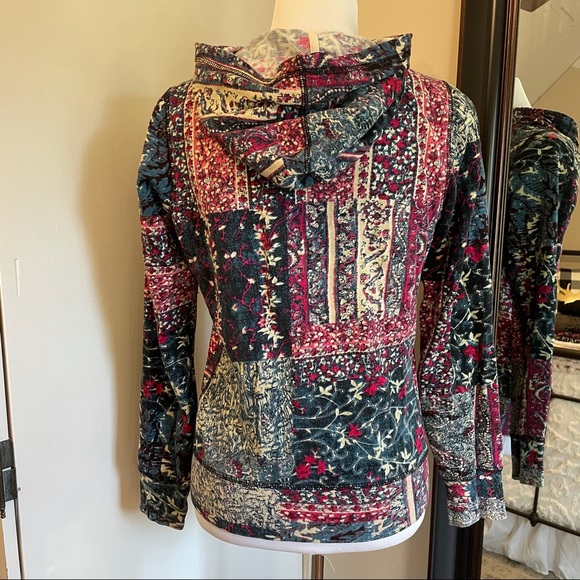 Lucky Brand Knit Wear Small Multicolor Sweatshirt - Picture 5 of 7